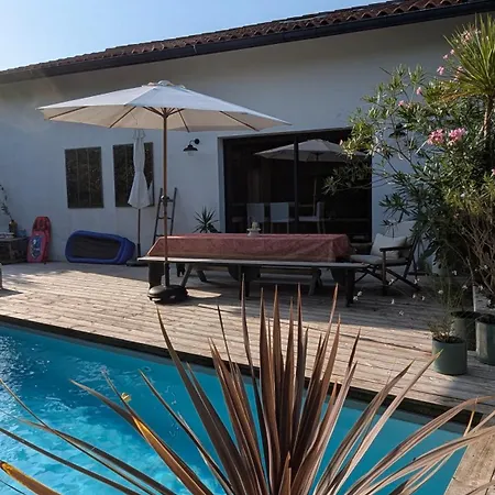 Frühstückspension Avec Piscine Maison Etxecosy Bidart